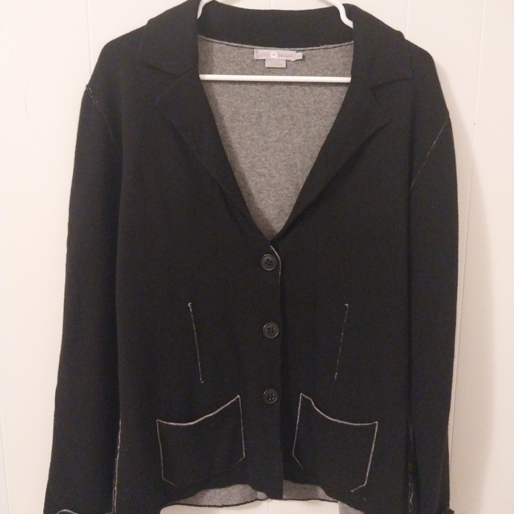 Luigi Baldo Cashmere And Wool Sweater Made In Italy